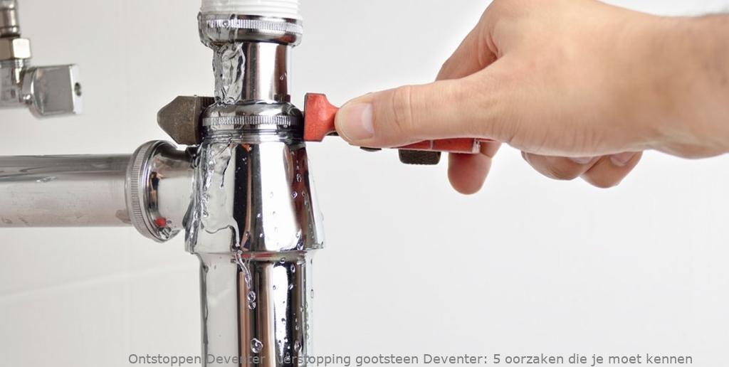 Verstopping gootsteen Deventer: 5 oorzaken die je moet kennen