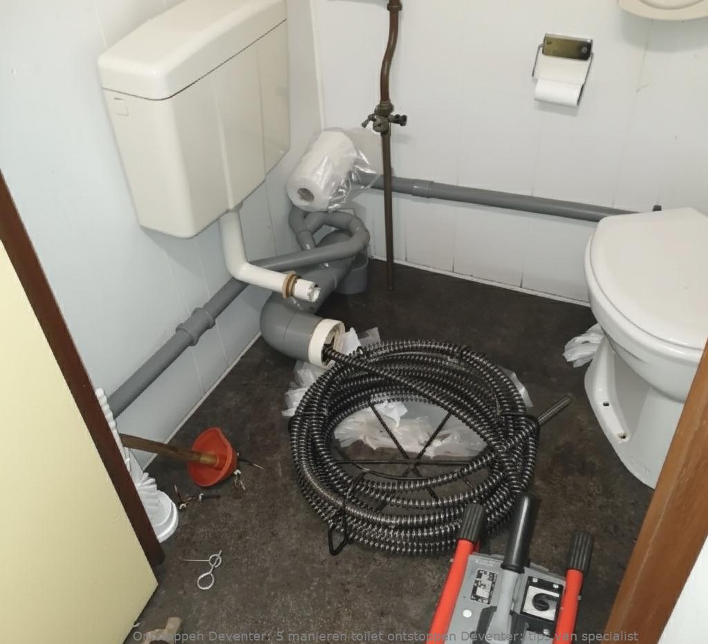 5 manieren toilet ontstoppen Deventer: tips van specialist