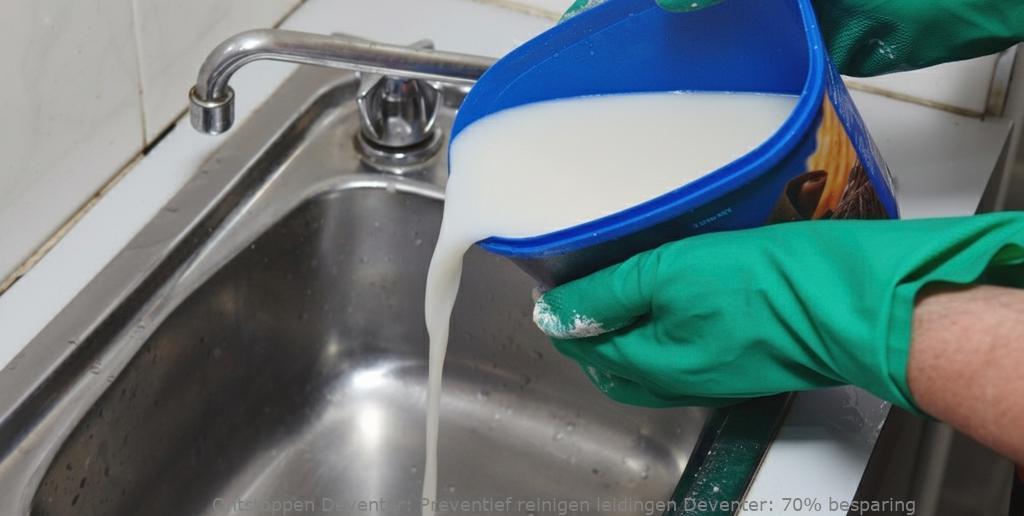Preventief reinigen leidingen Deventer: 70% besparing