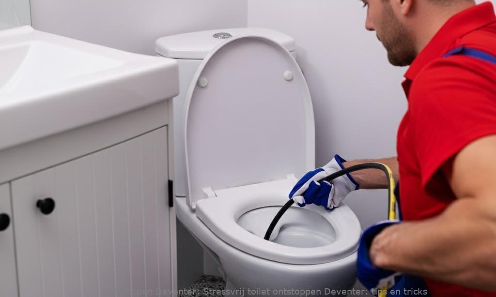 Stressvrij toilet ontstoppen Deventer: tips en tricks