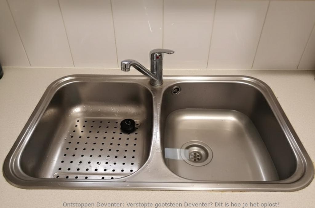 Verstopte gootsteen Deventer? Dit is hoe je het oplost!